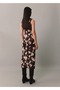 Patterned midi dress - 4