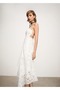 Asymmetrical Embroidered Dress