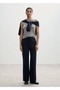 Straight-Cut Chalk Striped Trousers - 2