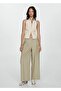 Pleated Cotton Pants - 2