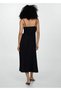 Tie Detailed Pleated Dress - 4