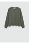 Sweatshirt with decorative stitching - 3