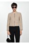 Zippered Tweed Jacket