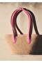 Natural fiber basket bag - 4