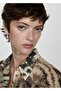 Semi Sheer Leopard Print Shirt - 5