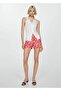 Floral Patterned Straight Cut Shorts - 2
