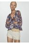 Blouse Paisley with Ruffles