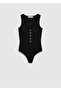 V-Neck Buttoned Bodysuit - 3