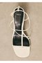 Cross-Strapped Sandals - 4