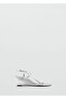 Metallic Heeled Sandals - 3