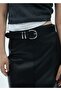 Leather look pencil skirt - 8