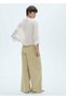 Belted Bell Sleeve Blouse - 4