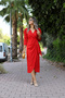 Red Polka Dot Dress - 2