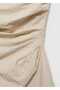 Drape Striped Dress - 8