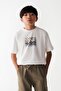 08-14 Years Old Boy Ecru Color Karen T-Shirt - 3