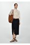 Midi Denim Skirt - 2