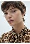 Leopard Print Blouse with Ties - 6