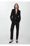 Straight-Cut Fabric Trousers - 2