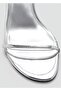 Metallic Heeled Sandals - 5