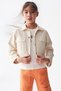 08-14 Years Old Girl's Mink Color Nature Jacket - 6