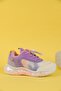 Girls' lilac dudino bubble sneakers, sizes 25-37 - 3