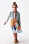 04-08 Years Girl's Jeans Blue Color Nicole Denim Coat