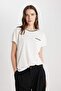 Women's T-Shirt K7701Az/Er105 Ecru