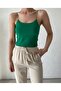 Emerald Green String Strap Short Tina Crop (40 cm)