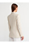 60734 Beige Double Breasted Custom Made Jacket - 2