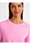 31142 Crew Neck Cotton T-Shirt-Pink - 4