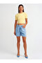 30124 Yellow Crop T-Shirt - 3
