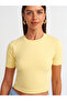 30124 Yellow Crop T-Shirt - 4
