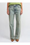 71425 Snow Wash Low Waist Wideleg Denim Trousers-Tint - 3