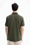 Ar-Ma Men's Polo Collar T-Shirt Without Print Basic Regular Fit Double Collar Combed Cotton Pique Y27374352601 Khaki-H - 5