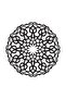 Flower Pattern Model 8 Auto Domestic Production A+Quality 30 X 30 cm Durable
