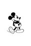 Cute Mouse Standing Auto Domestic Production A+Quality Black 25 X 32 cm Durable