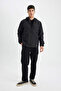 Black Men's Coat - Model C5821Ax/Bk27 - 2