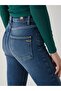 Bernıta Slit High Waist Jean Trousers - 5