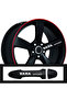 For Tata Marina Custom New Compatible Accessory Auto Door Handle/Rim Custom New Sticker 10 Pieces 10*1.5 cm