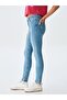 Bernıta Slit High Waist Jean Trousers - 4