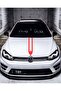 Auto Hood Special New Sticker Triangle Stamp Red 12*60 cm