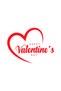 Happy Valentine's Day & 14 February Valentine's Day custom new sticker