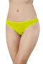 6 Pieces Lycra Women's Slip Panties Leopard White Yellow - 3