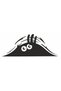 Looking through Luggage Shadow Eye Eyes Custom New Sticker 35*14 cm