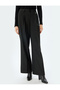 Palazzo Trousers with Wide Legs and Pleated Detail - 3