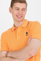 Men's Orange Basic Polo Neck T-Shirt 50264906 -Vr051