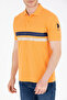 Men's Orange Polo Neck T-Shirt 50264947 -Vr051 - 6