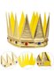 Gold Color Eva Soft King Royal Crown Adult Cuk Compatible 55 cm