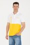 Men's Dark Yellow Polo Neck T-Shirt 50264981 -Vr094 - 3