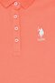 Girl's Salmon Polo Neck Basic T-Shirt 50265668 -Vr047 - 3